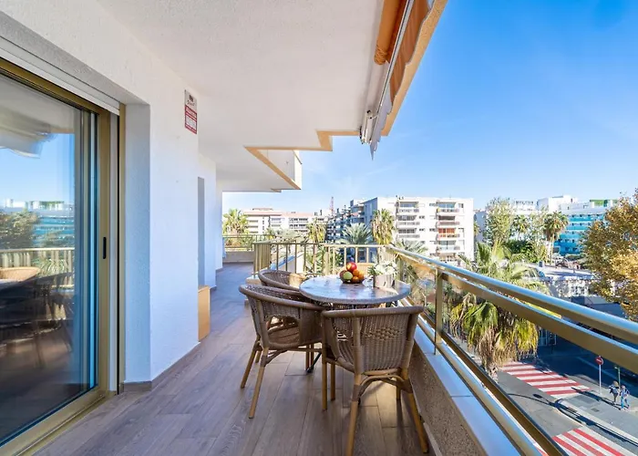 Turistmar - Amplio Con Gran Terraza Con Vistas A Solo 50m De La Playa, شقة